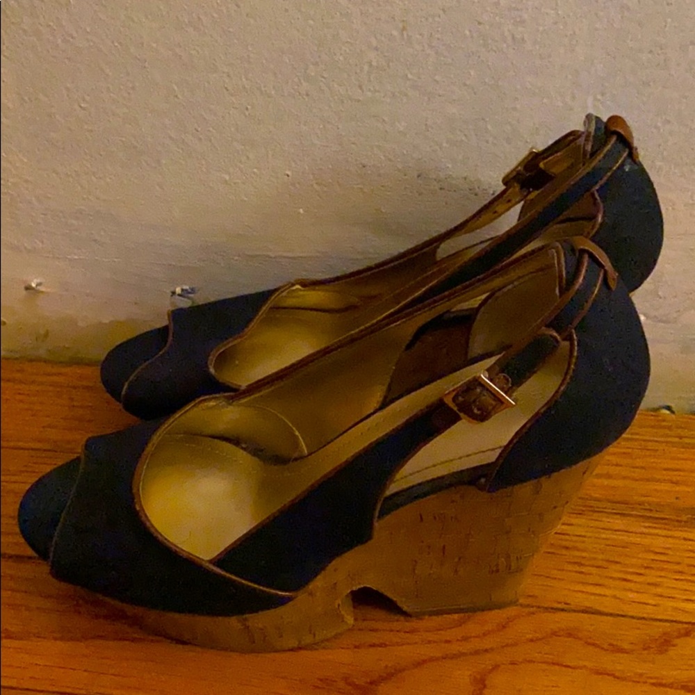 Blue heels